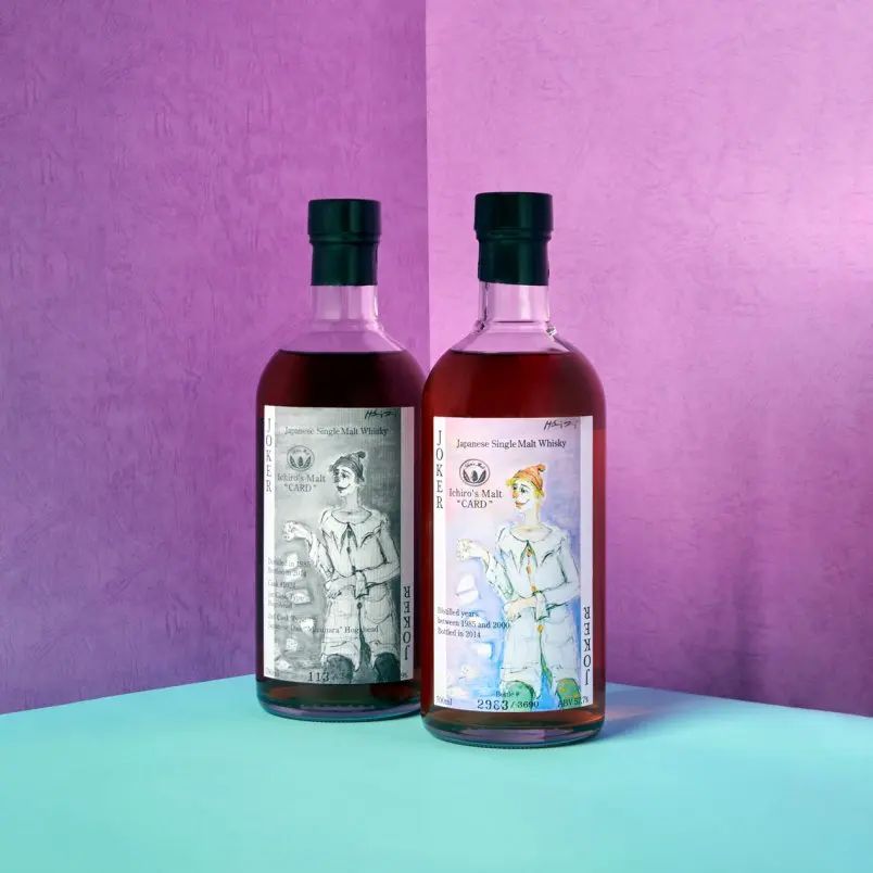 伊知郎撲克牌系列黑白小丑（Mizunara Cask）