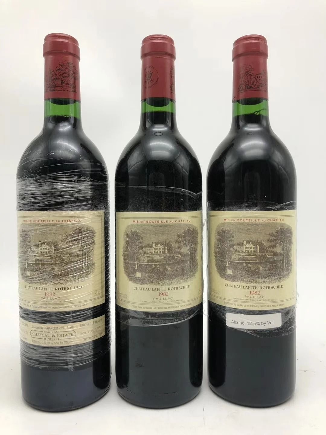 1982年拉菲古堡回收