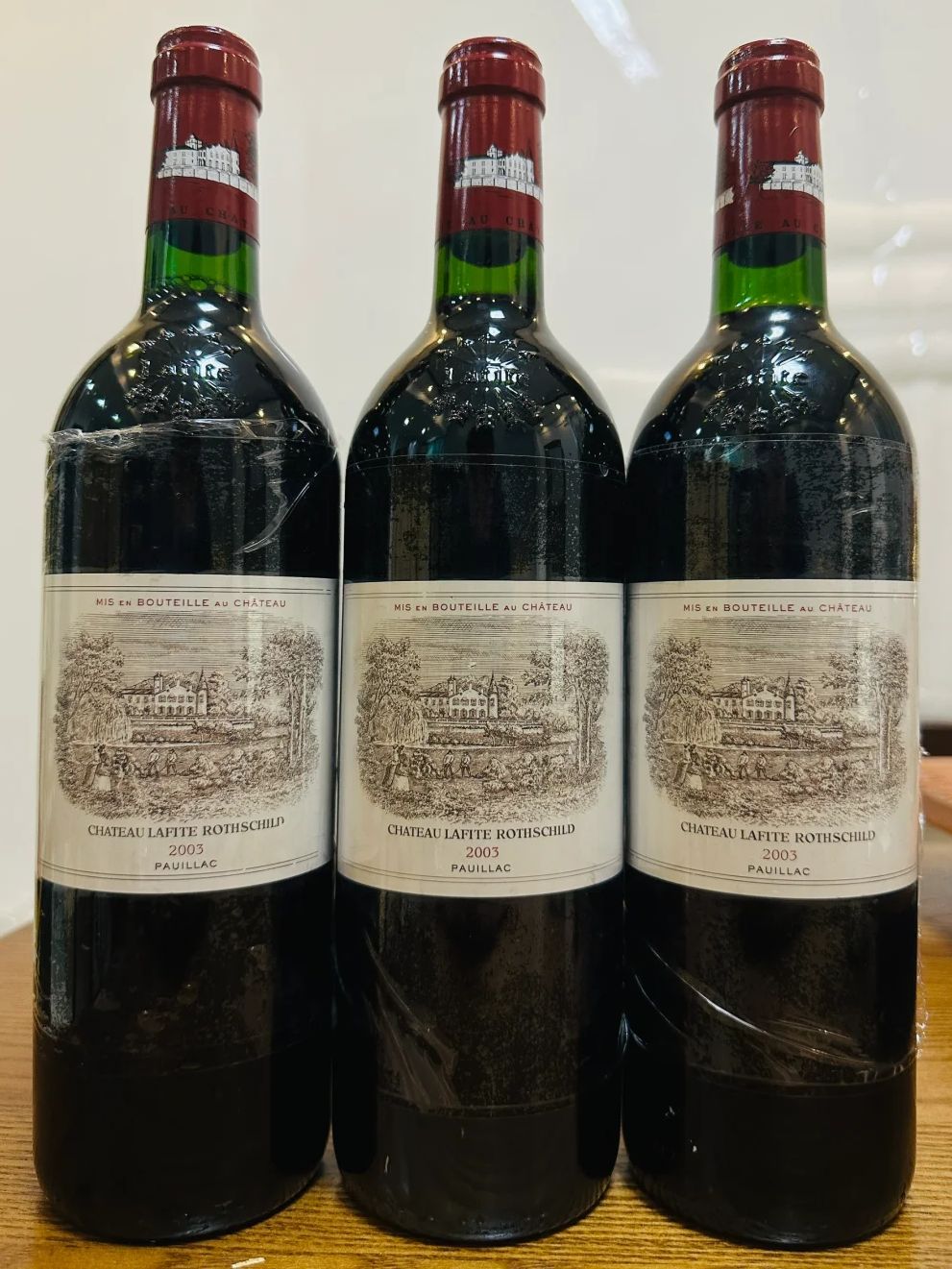 2003年拉菲古堡回收