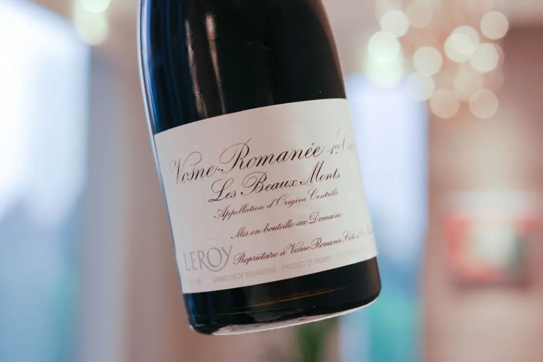 Domaine Leroy 酒標細節特寫