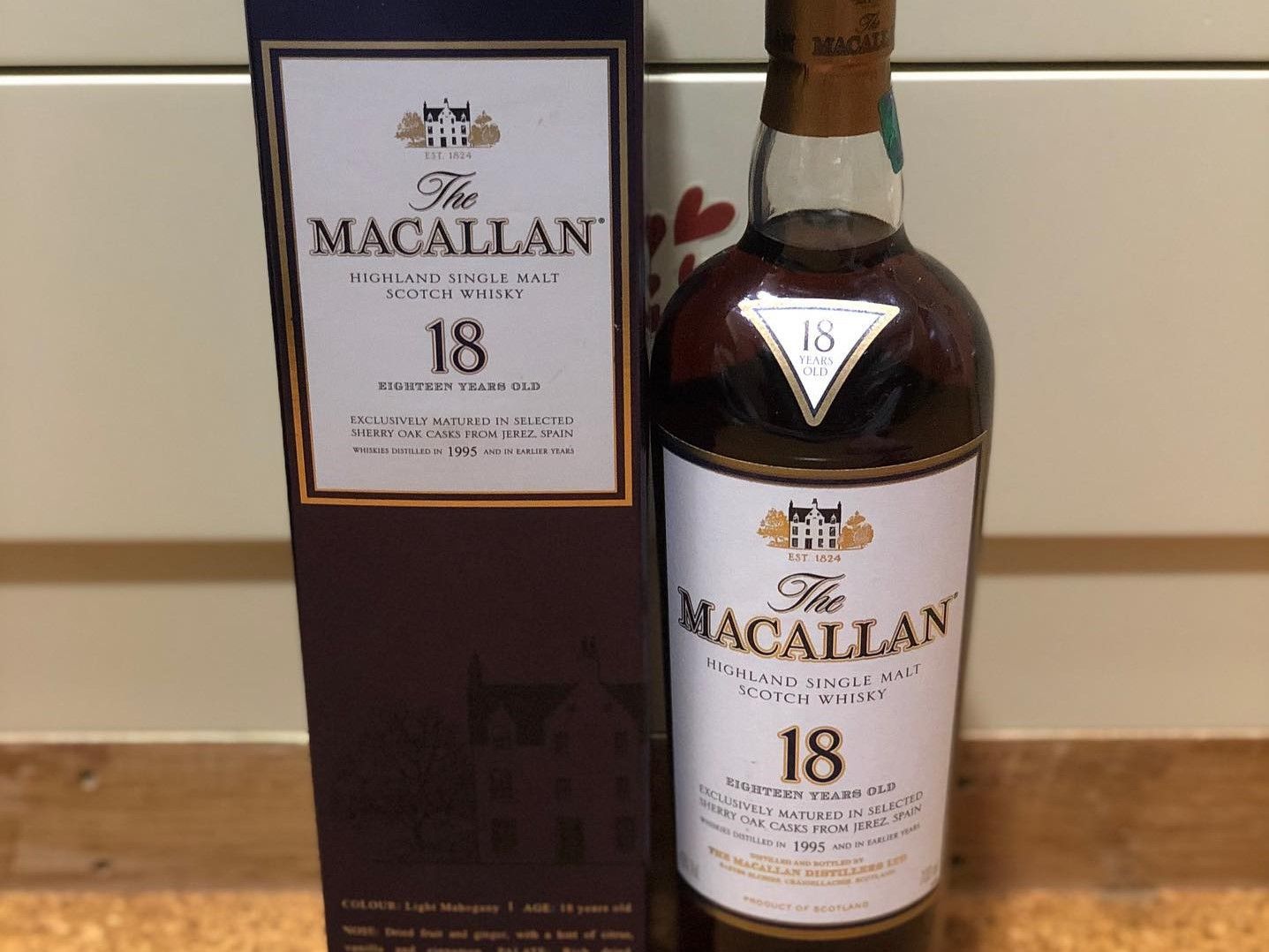 Macallan 18 Years 1995