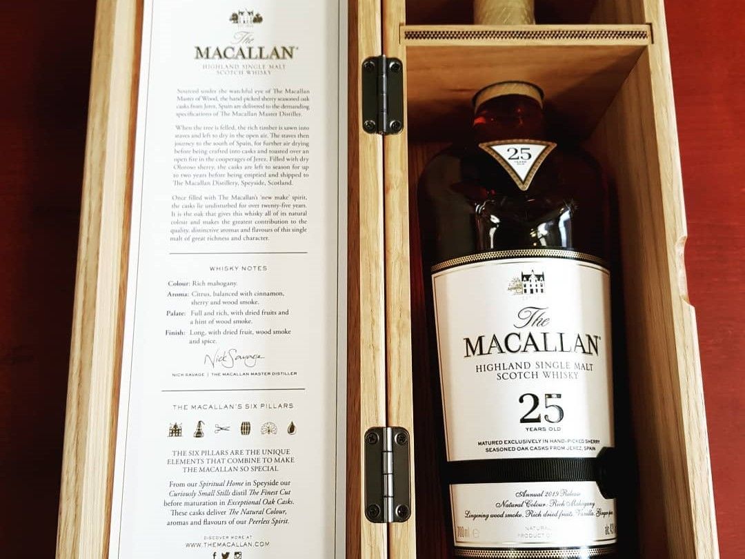 Macallan 25 Years Sherry Oak