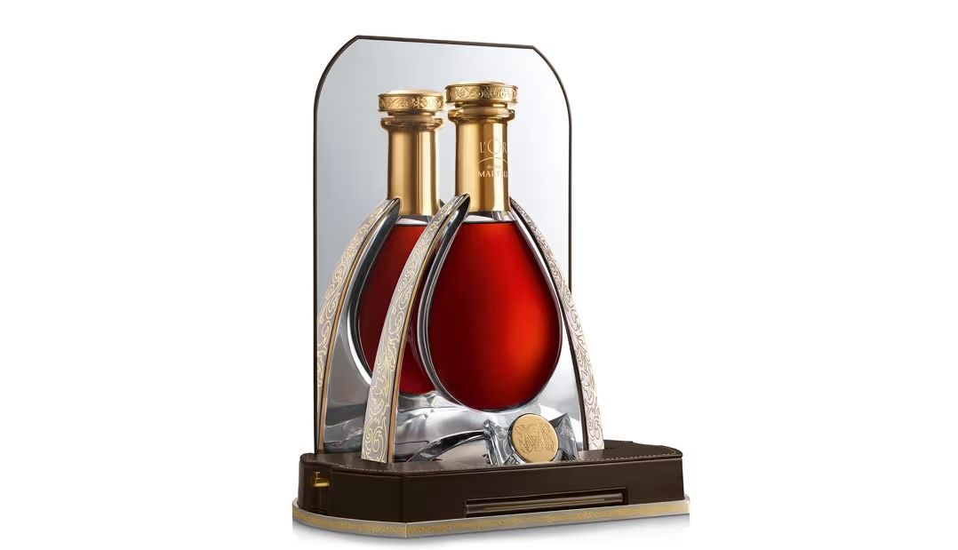 馬爹利 L'Or de Jean Martell 水晶瓶展示