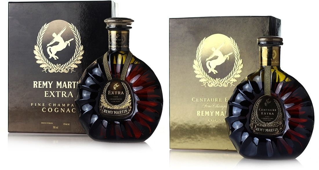 人頭馬 Extra Centaure Cristal 完整禮盒配件