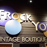 Frock You Vintage Clothing Vintage logo