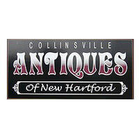 The Collinsville Antiques Co. of New Hartford Antique logo