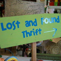 Lost and Found Thrift Utah Vintage logo