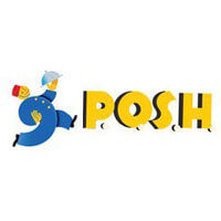 P.O.S.H.  Vintage logo