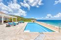 LA VIE EN BLEU... Stunning New 2 BR Luxury Beach Front Villa on Baie Rouge - LA VIE EN BLEU...2BR vacation rental in Baie Rouge Beach, French St Martin