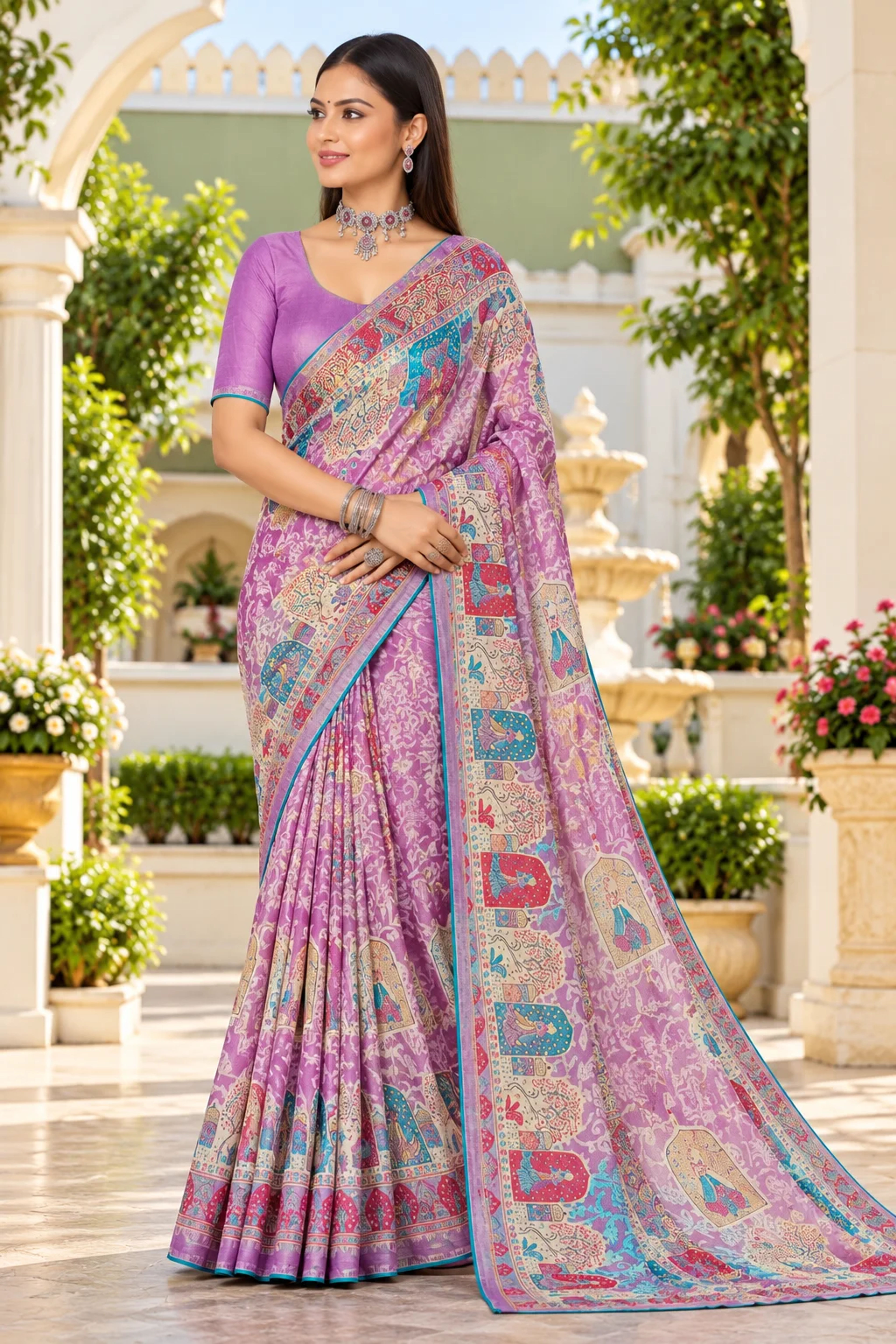 Dolphin Nandini Saree for Women | Stylish Ethnic Wear