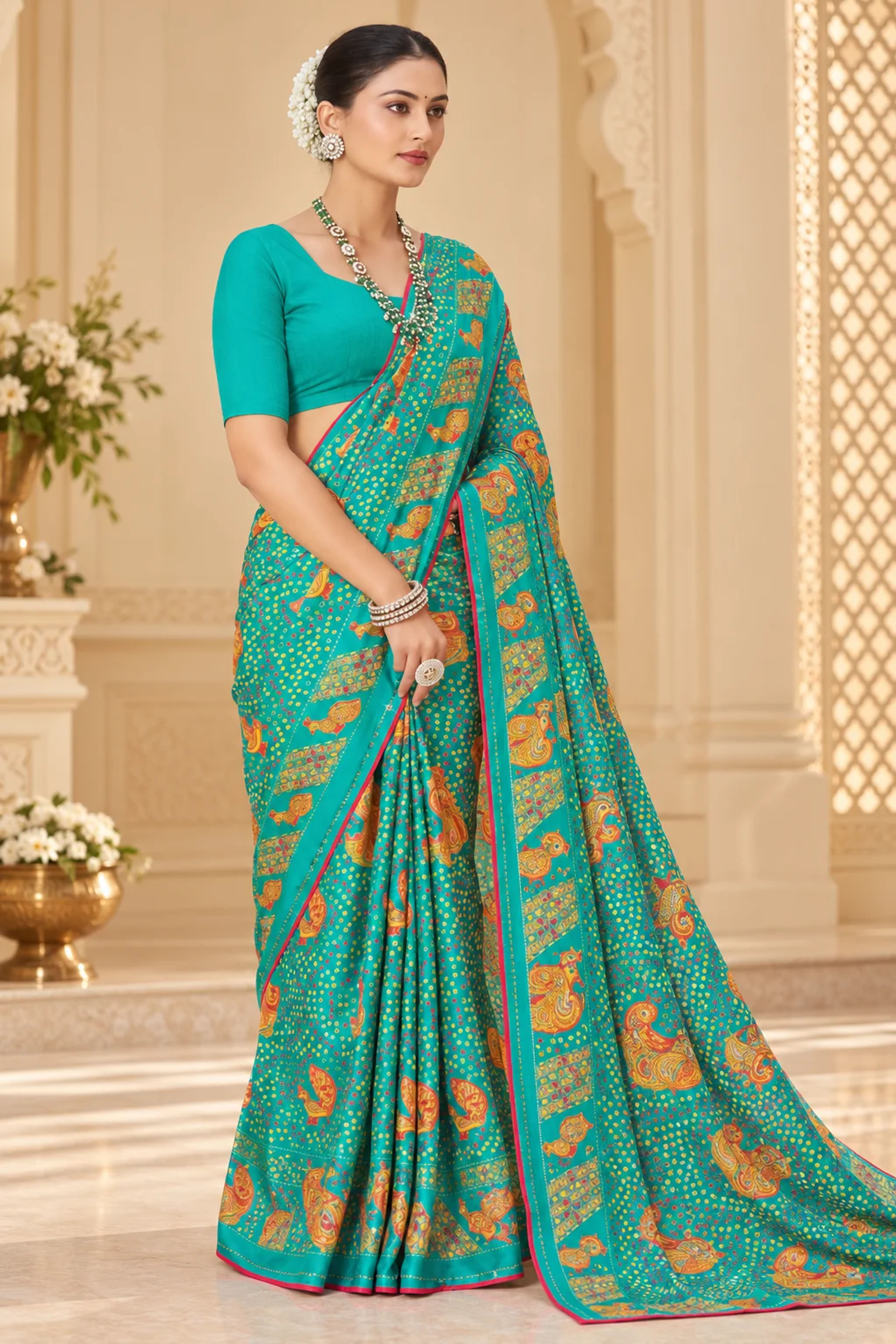 Sunshine Nandini Saree for Women | Stylish Ethnic Wear