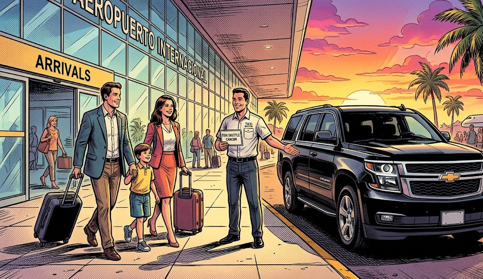 Taxi Shuttle Cancun - Punto de Encuentro y Logística de Llegada