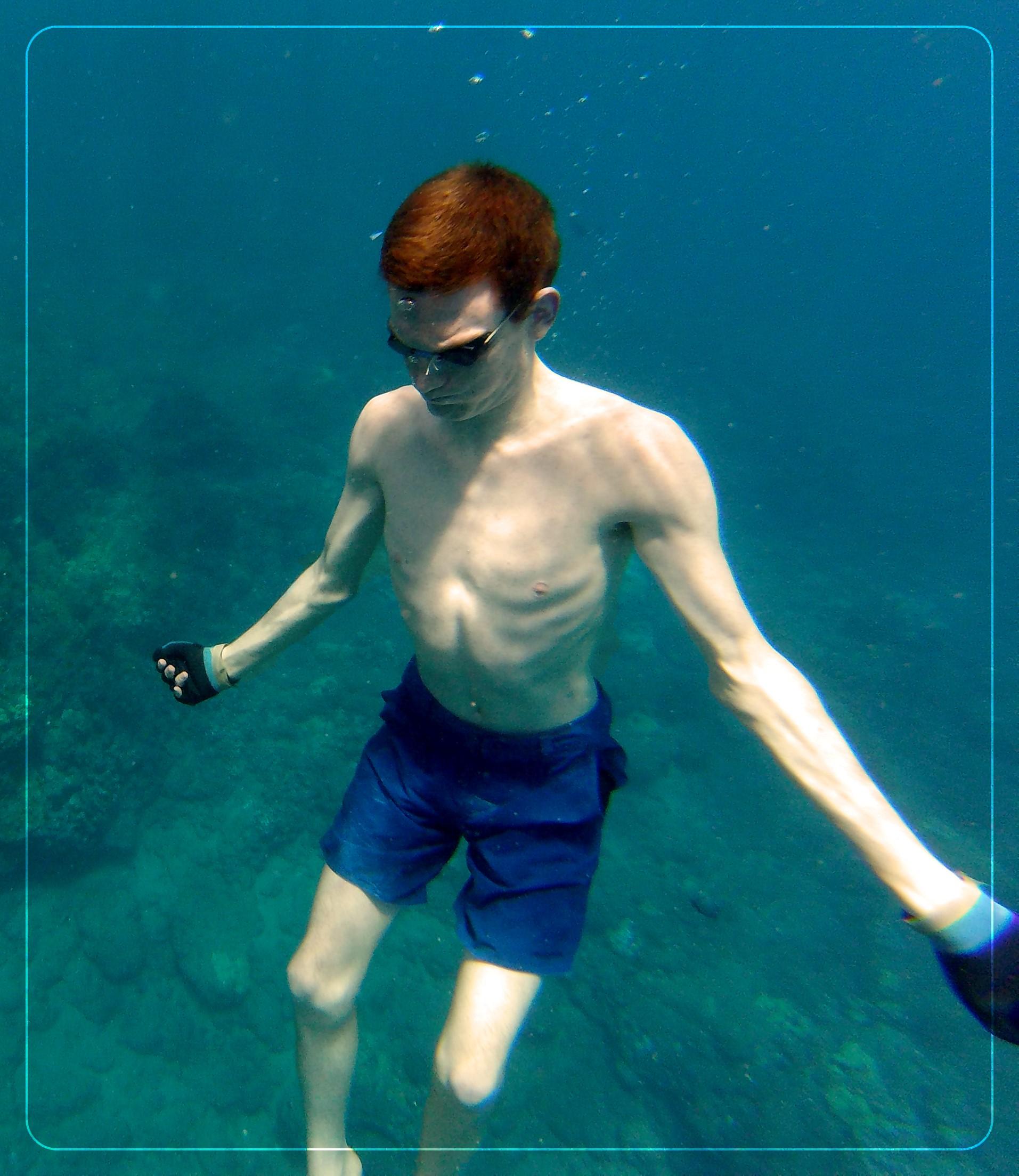 Theo St. Francis Help Hope Live diving