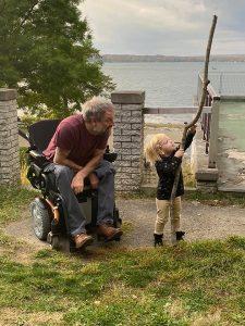 dad and daughter