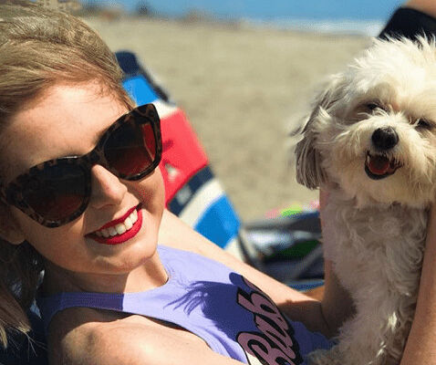 in the beach