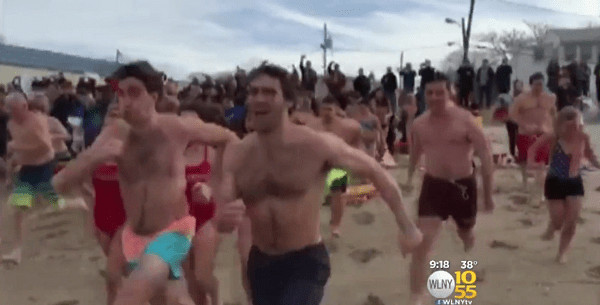 Rockaway Plunge 2016 CBS New York Annie McMahon