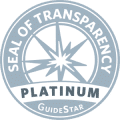 GuideStar Platinum Seal of Transparency