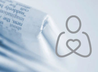 Help Hope Live logo on a blurred document background