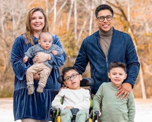 Olivia and family