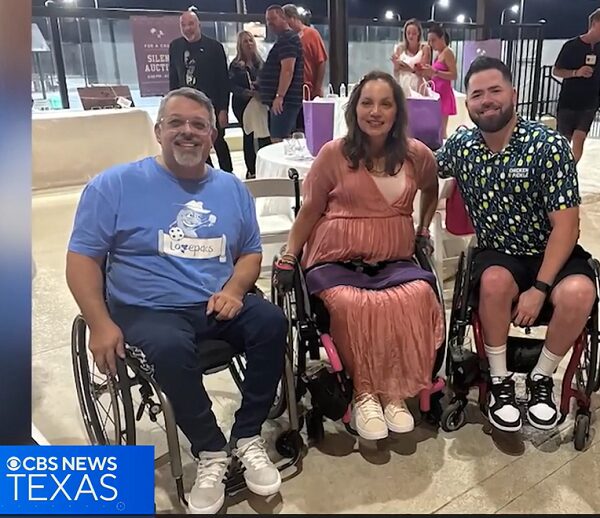norma and friends in wheelchair