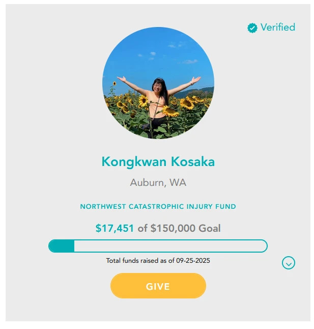 fundraising for Kate