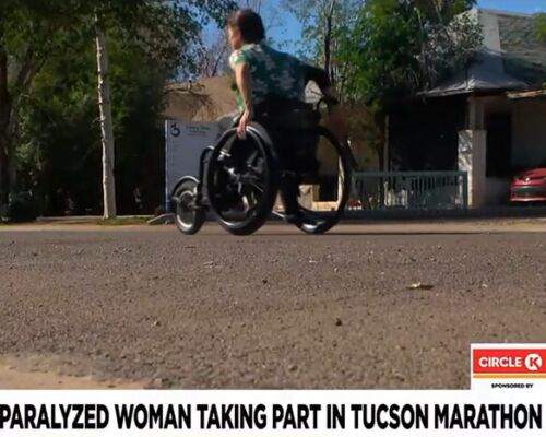 fast and comfy in wheelchair