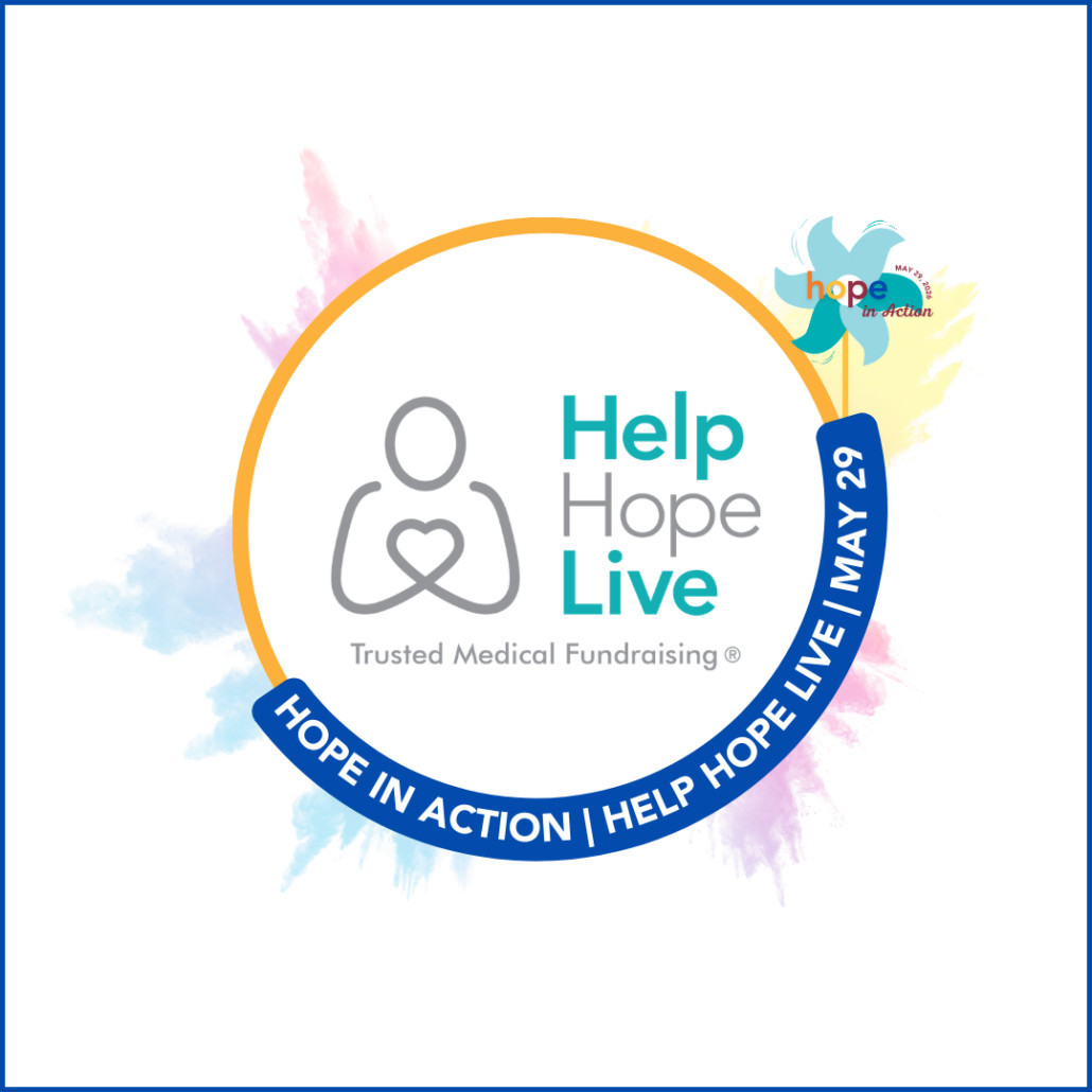 Sample profile picture for Hope in Action 2026 that uses the Help Hope Live logo instead of a real picture.