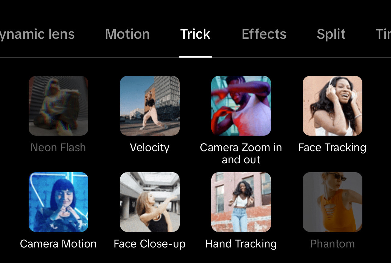 A screenshot of