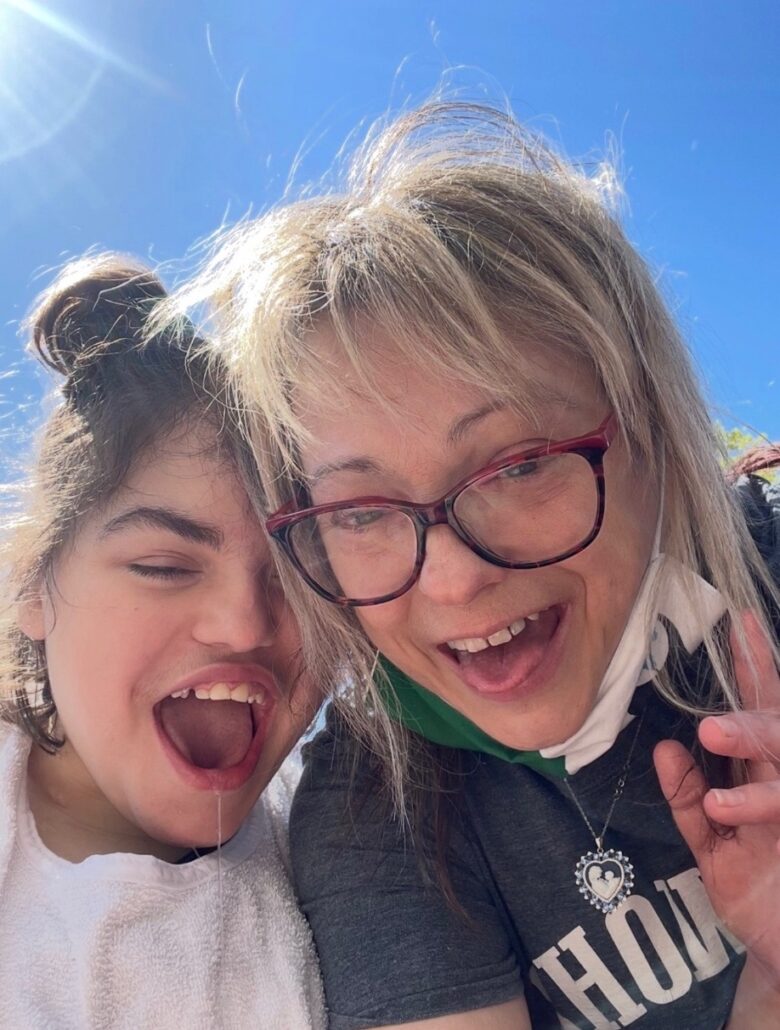 sammy and her mother