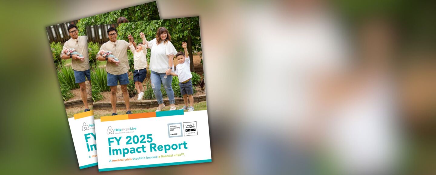 FY 2025 Impact Report Banner - Help Hope Live