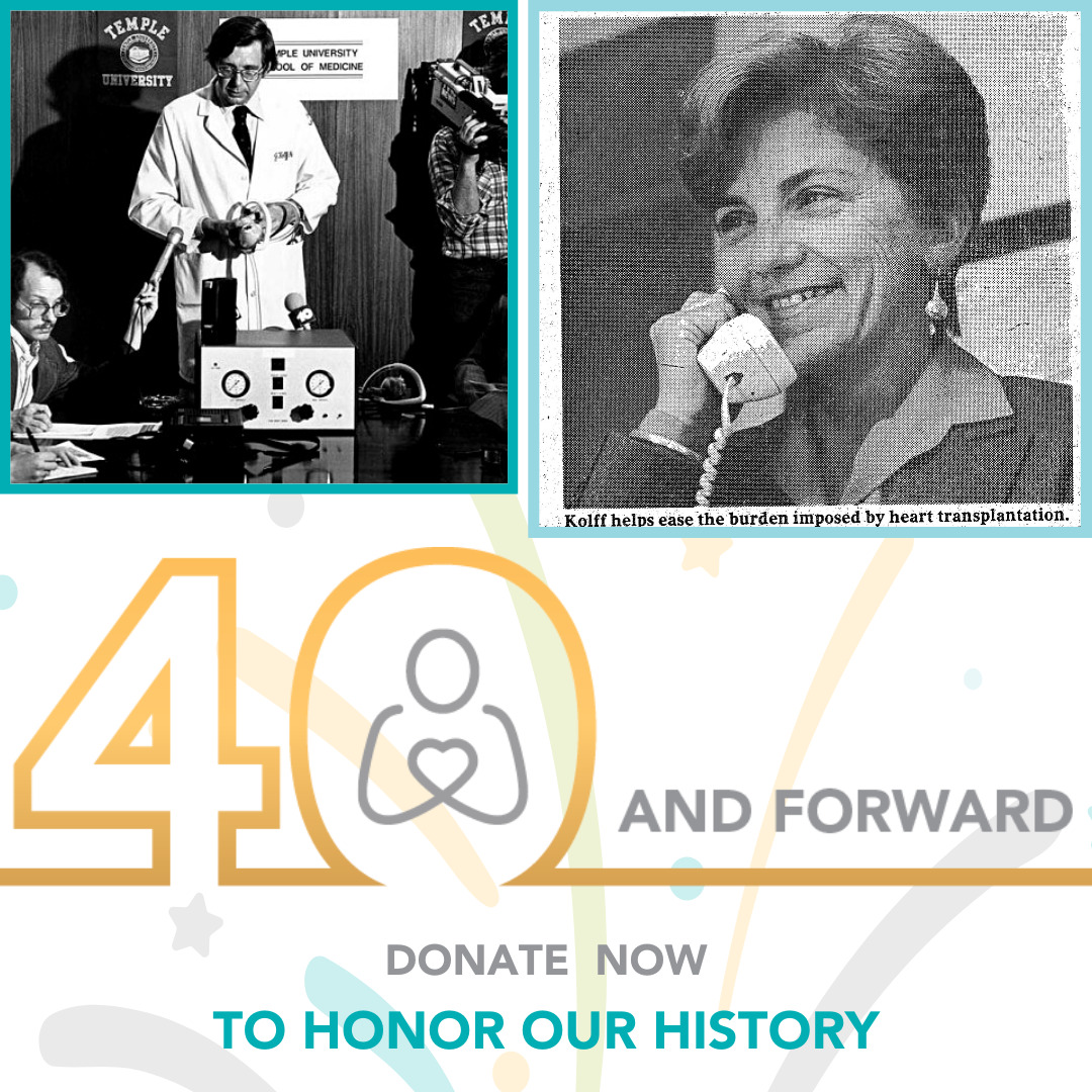 40 and Forward donate now to honor our history