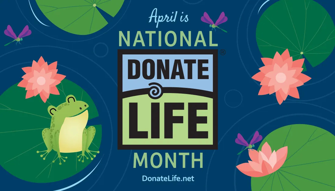 April is National Donate Life Month