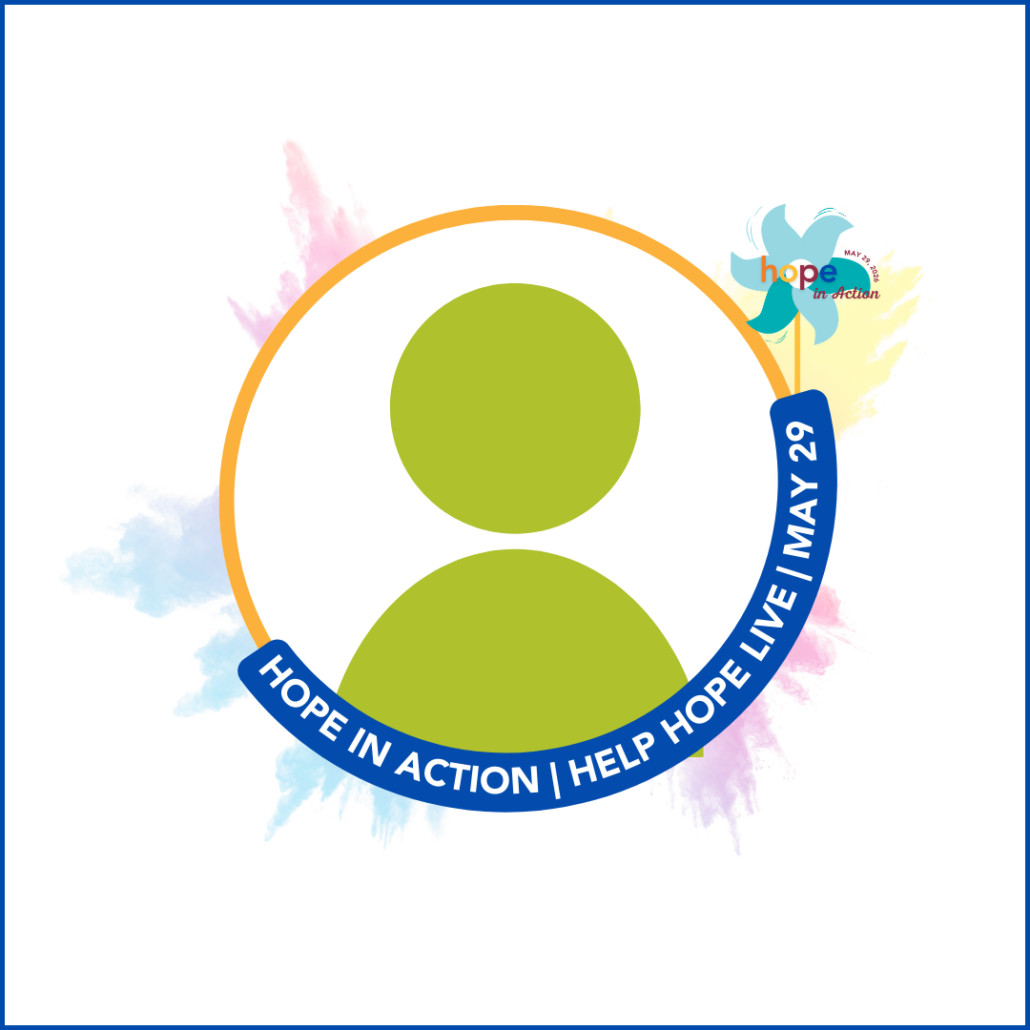 Sample profile picture for Hope in Action 2026.