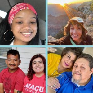 Four Help Hope Live clients who received a transplant in August 2024.