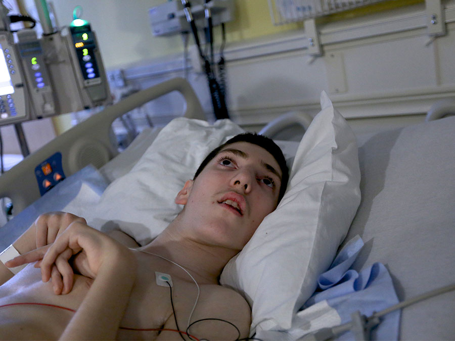 Ethan Kadish hospital HelpHOPELive injury