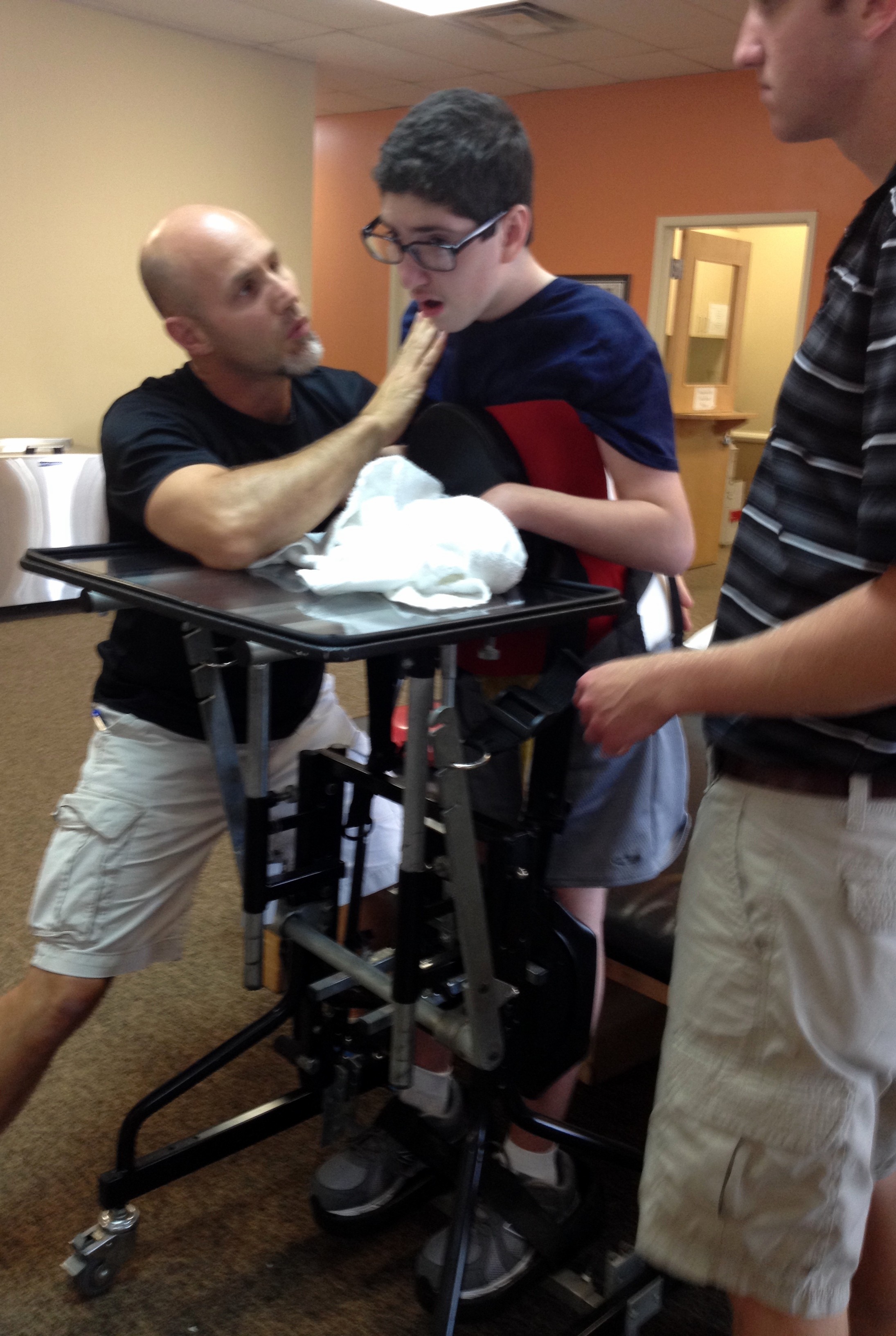 Ethan Kadish physical therapy rehabilitation lightning injury HelpHOPELive