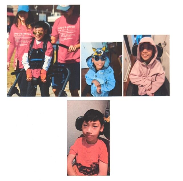 Photos of Maximo Peng or Max throughout his childhood.