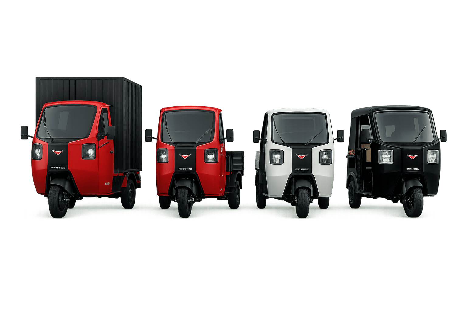 Montra Electric electric rickshaw on road