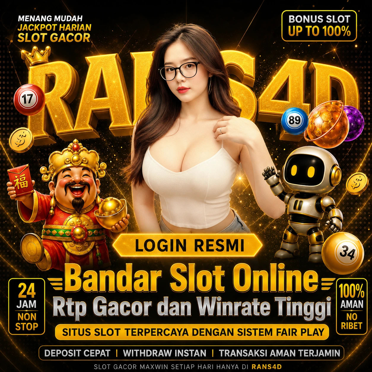 RANS4D: Login Bandar Slot Online Dengan Rtp Gacor dan Winrate Tinggi