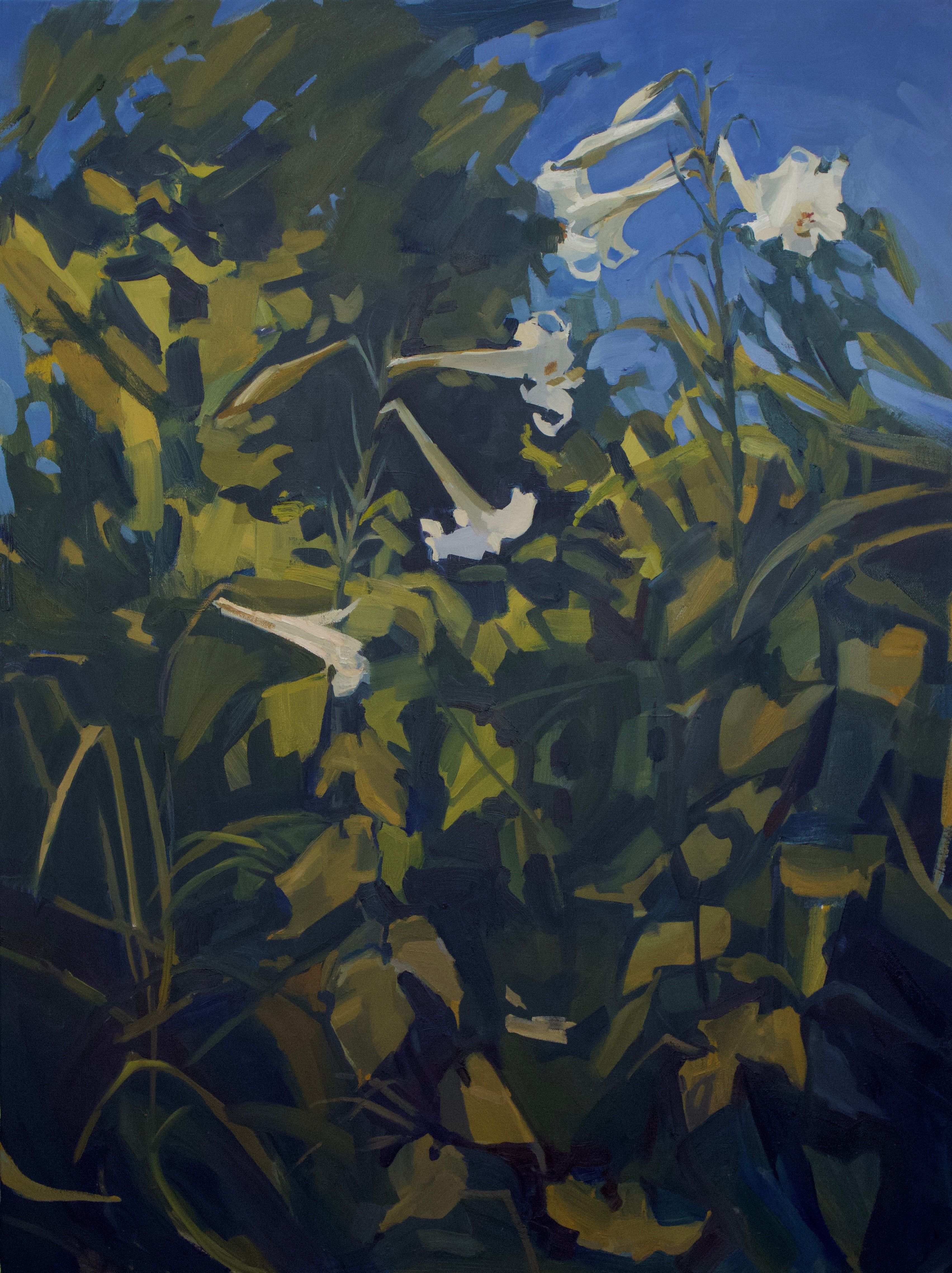 Lillies at Dusk by Madison Baird