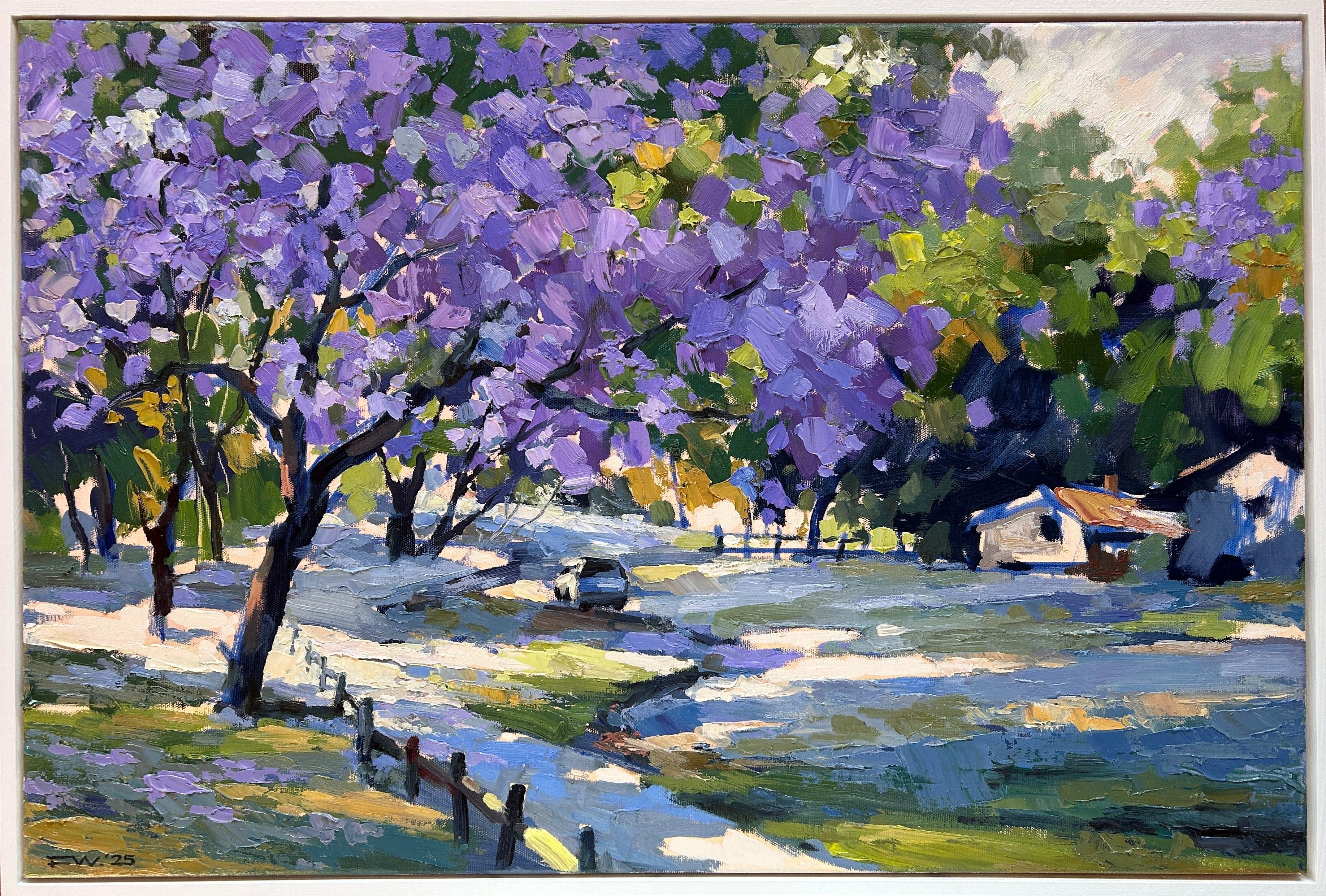 Jacaranda Memory by Fangmin Wu