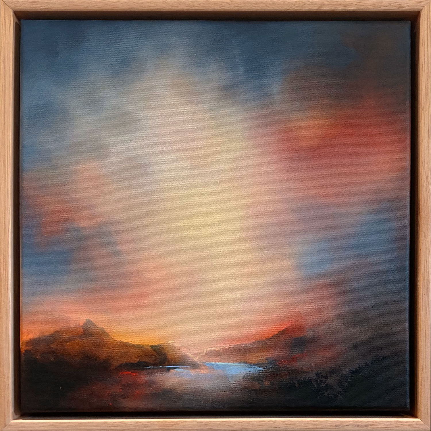 The Evening Fell Into Blue by Michelle Harvey