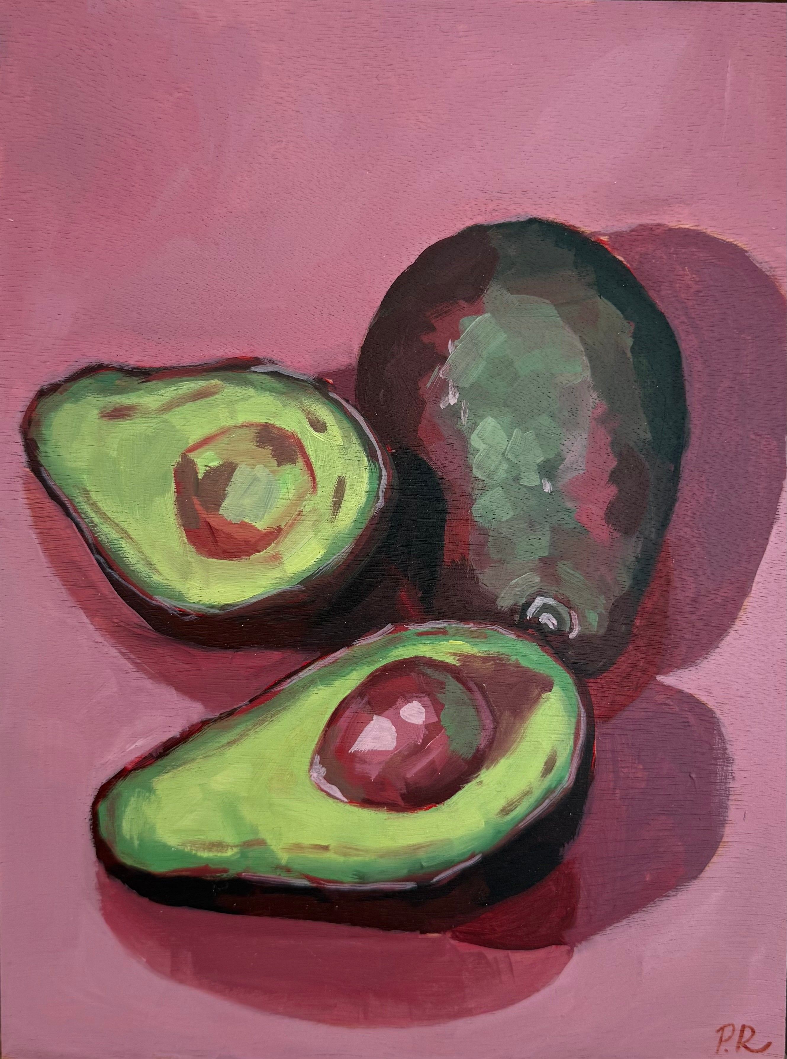 Pink avocados by Pia Reynolds