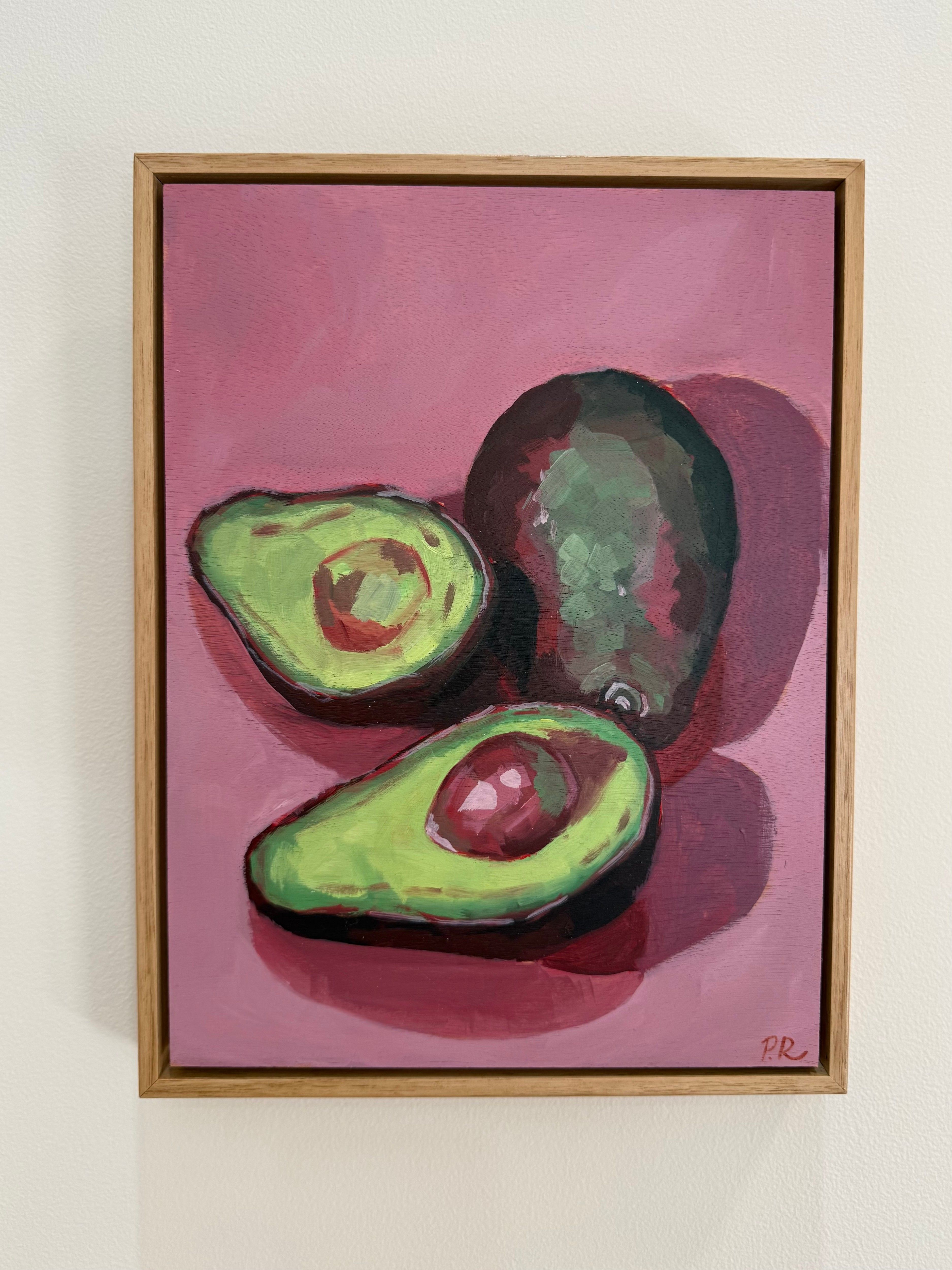 Pink avocados