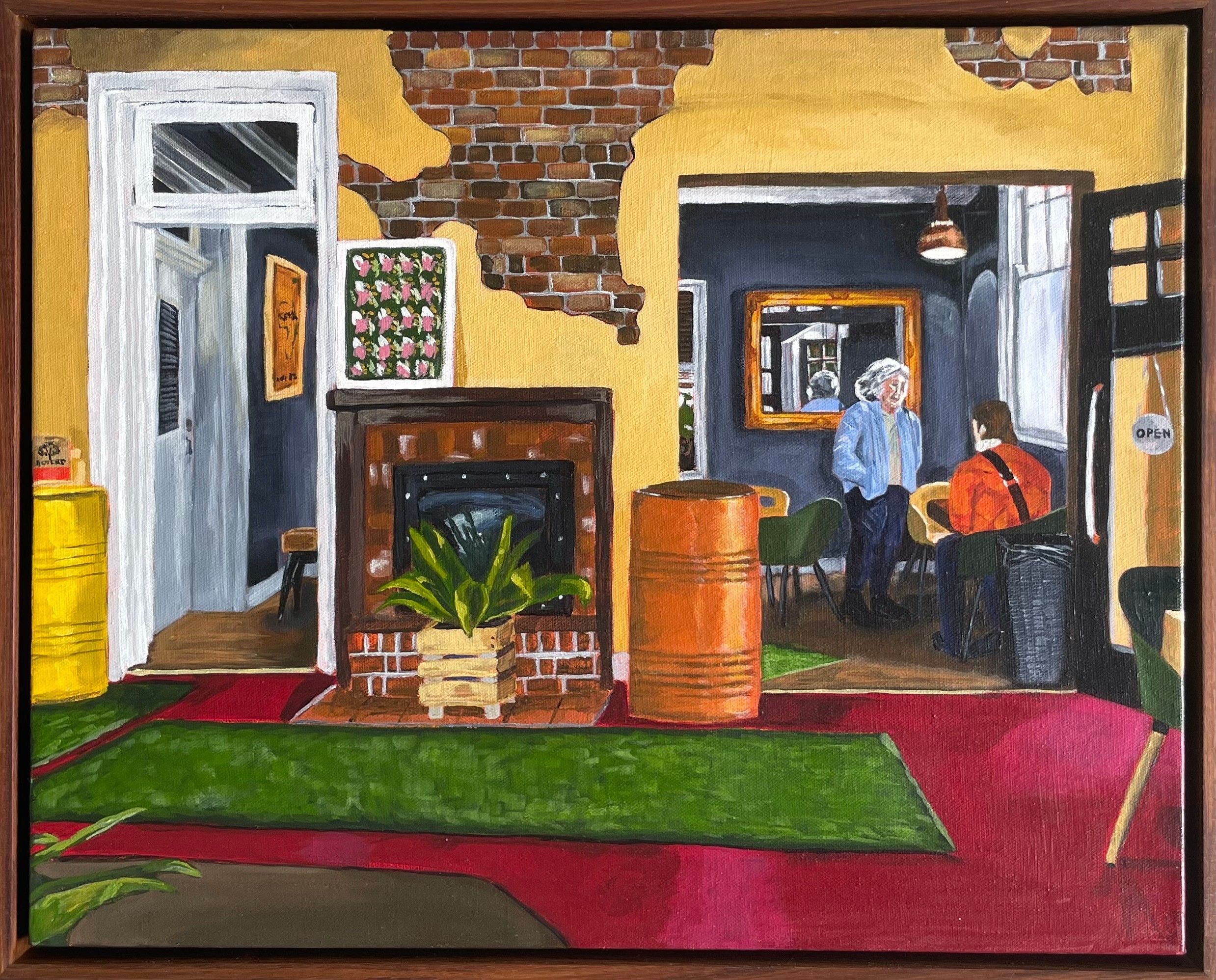 Quiet coffee by Andrew Sleeman