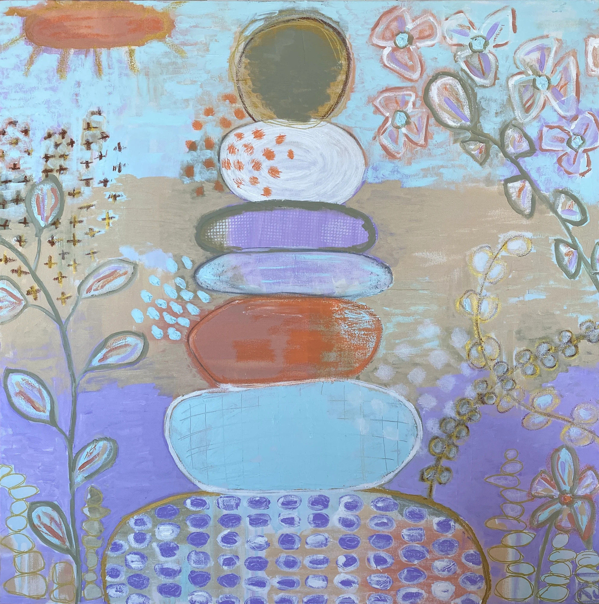 STACKING STONES by Kerrie Jacobs