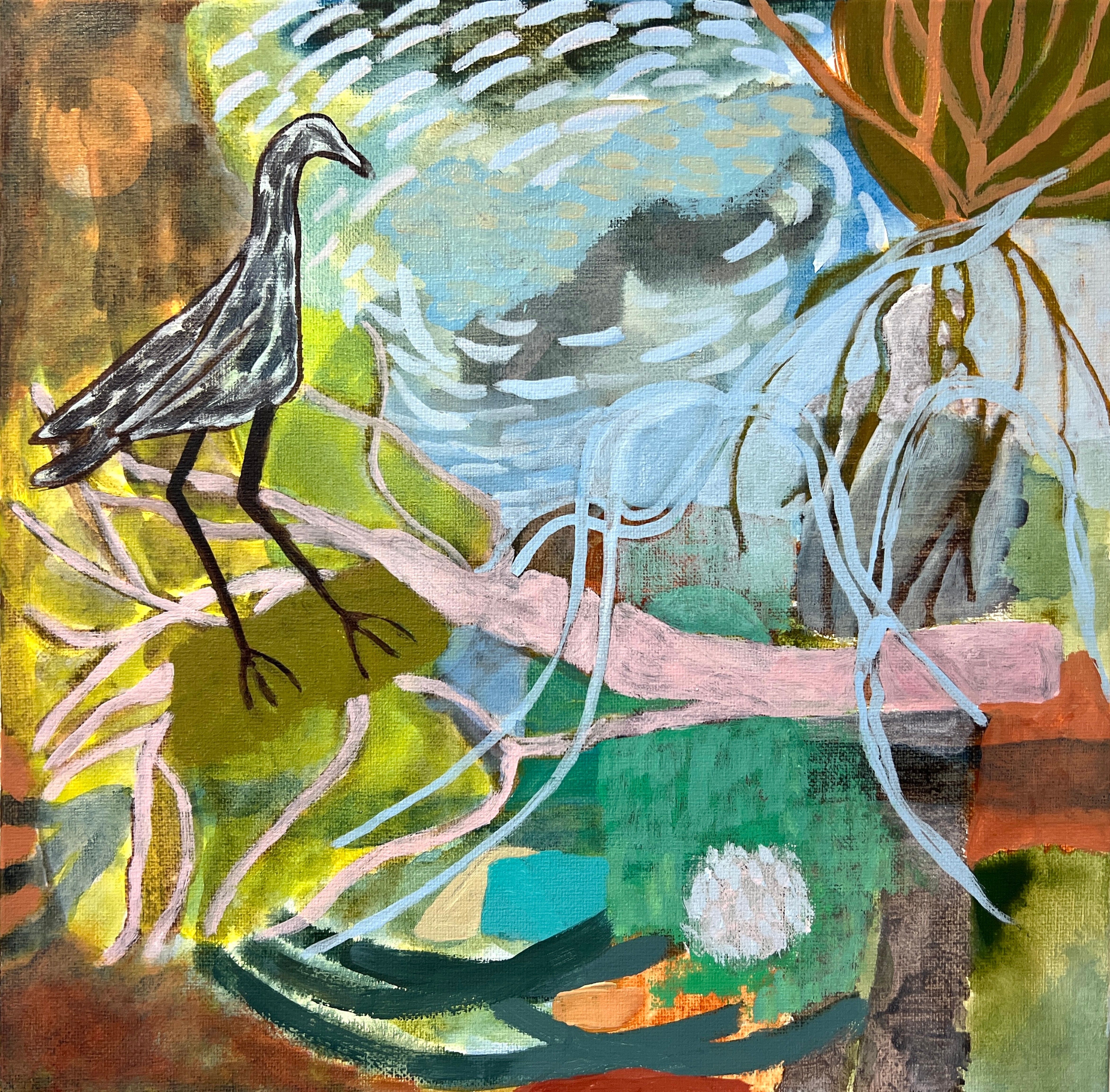 Afternoon at Jerrabomberra Wetland by Lynne Flemons