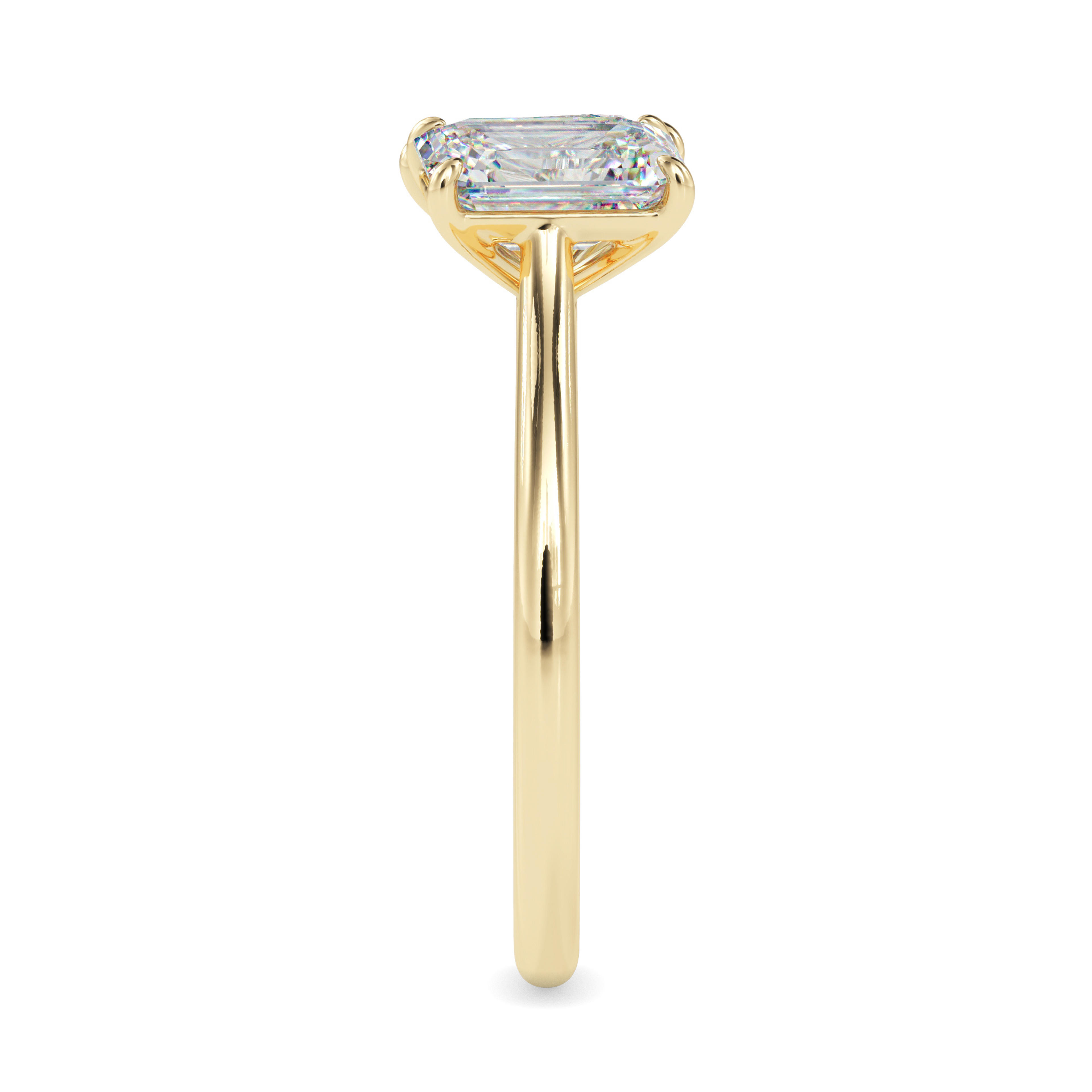 The Kaia Toi et Moi 1.91ct Lab-Grown Diamond Ring 14K Yellow with VVS/VS - 4