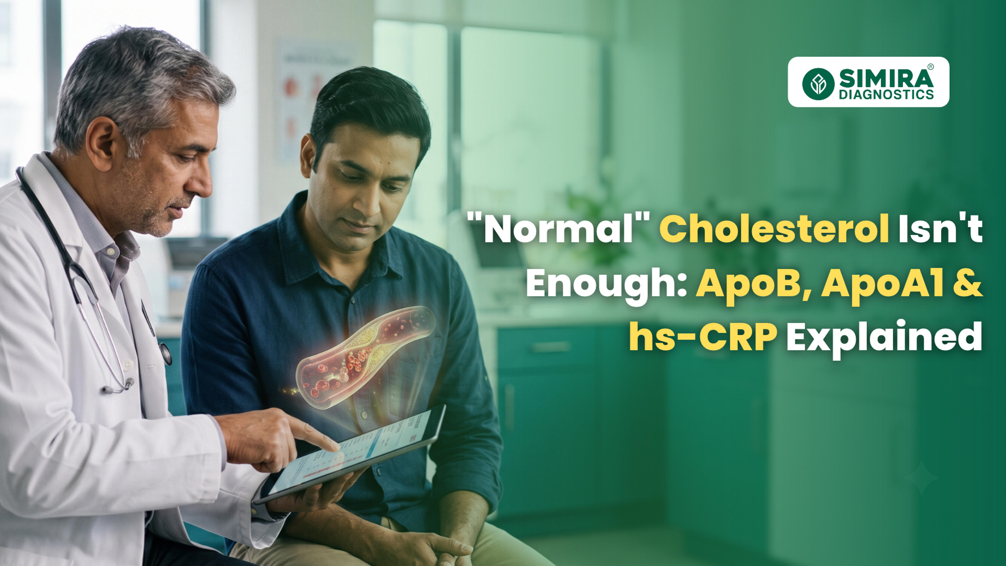 "Normal" Cholesterol Isn't Enough: ApoB, ApoA1 & hs-CRP Explained