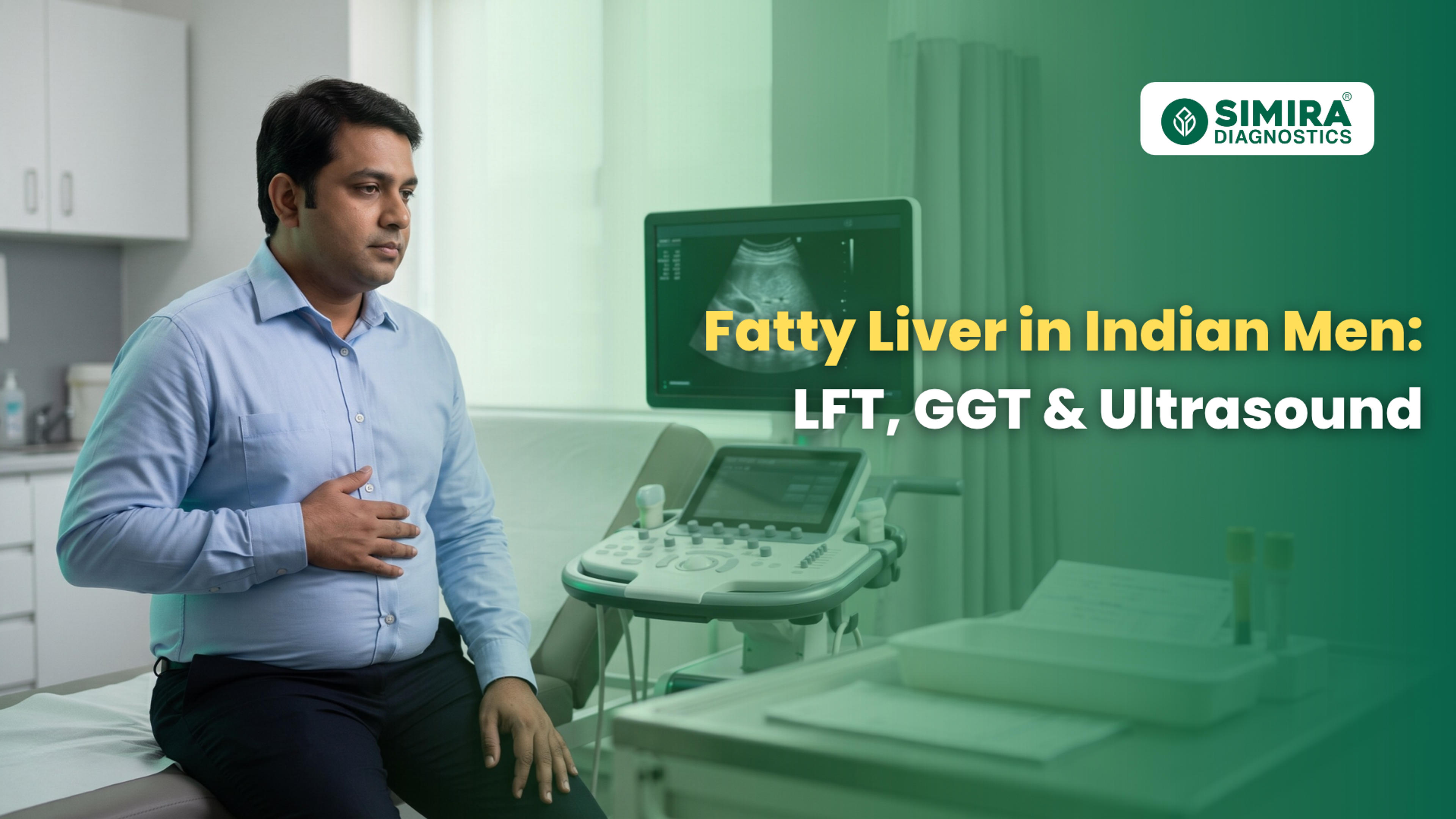 Fatty Liver in Indian Men: LFT, GGT & Ultrasound Explained